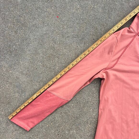 North Face Canyonlands Peach Salmon Pullover 1/4 Zip Jacket NF00CP5N LARGE - Picture 5 of 9